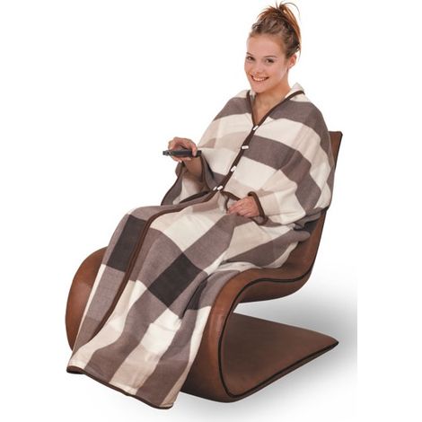 Super Quilt - coperta in pile con cerniera, poncho (1/3)