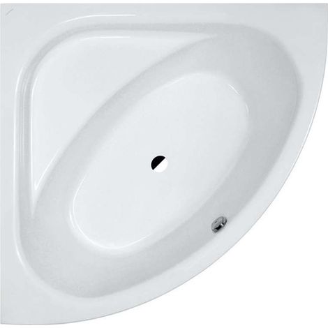 Laufen Solutions - Badewanne mit Fußgestell, 150x150 cm, weiß H2445010000001 (1/3)