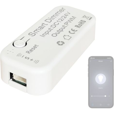 Module variateur intelligent DIY, interrupteur variateur de lumière, contrôle à distance via application mobile, compatible avec Google Home pour la commande vocale (1/5)