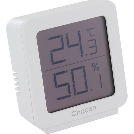 Thermomètre intérieur sans fil + hygromètre - Chacon (1/5)