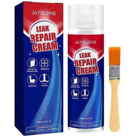Spray de réparation étanche pour tuyaux et parois de salle de bain. haute température et imperméable (1/4)