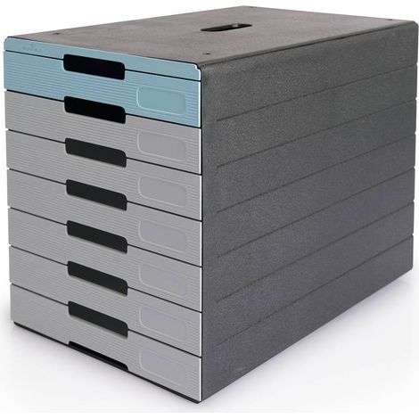 Durable IDEALBOX PRO 7 776306 Cassettiera Antracite DIN A4, DIN C4 Numero cassetti: 7 (1/3)