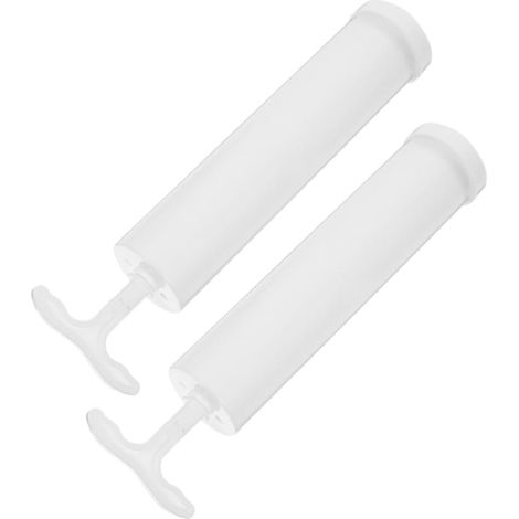 2pièces Pompe à Vide Manuelle Compression pour Sacs De Rangement (1/5)