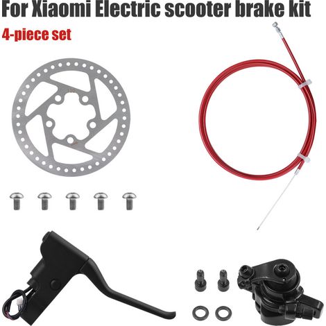 Applicable aux pièces de la trottinette électrique M365 : kit de frein, levier de frein à main à effet Hall, frein à disque, câble de frein. (1/5)