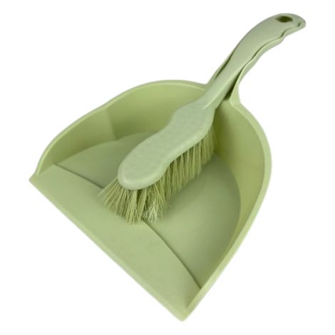 Set spazzola e paletta - verde (1/4)