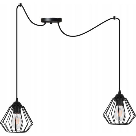 Hängeleuchte mit Spinnenmotiv, Loft-Stil, E27 LED (1/5)