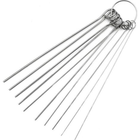 10 sets of high-density stainless steel welding needles for sale (1/4)