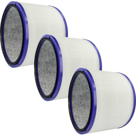 vhbw 3x HEPA Filter Ersatz für Dyson 968101-04, 967449-04, 968125-03, 967449-04, 968125-05 für Luftreiniger - Ersatz-Filter