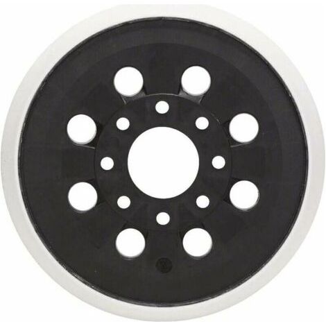 Lot de 2 patins de ponceuse de rechange à 8 trous de 12,7 cm, compatibles avec Bosch GEX 125-1 AE, PEX 220 A, PEX 220 AE (1/4)