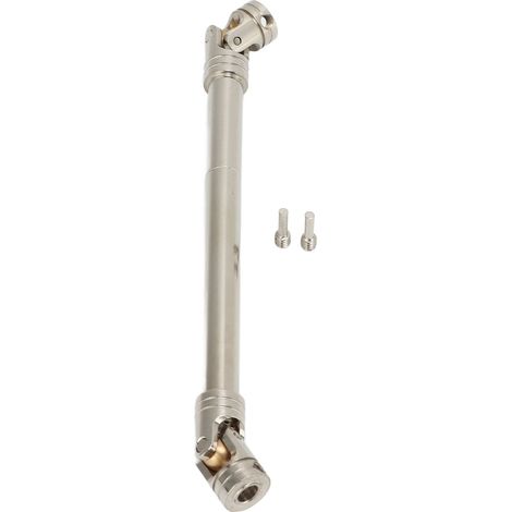 Arbre de transmission universel réglable en acier inoxydable pour voiture RC 1/10, 150 mm / 5,9 pouces (1/5)