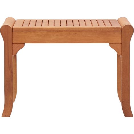 Banc de jardin Banc extérieur Banquette de jardin 64 cm Bois d'eucalyptus solide (1/5)