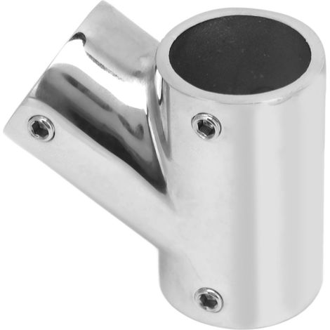 Raccord de main courante pour tube marin, raccord en T à 60° en acier inoxydable, filetage droit Φ22 mm (7/8 pouce) (1/5)