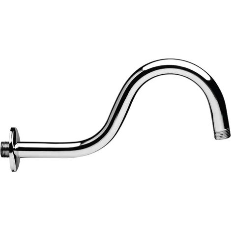 Braccio Doccia Tondo in Ottone Cromato 1 2 cm 30 Rubinetterie S.p.a. Remer