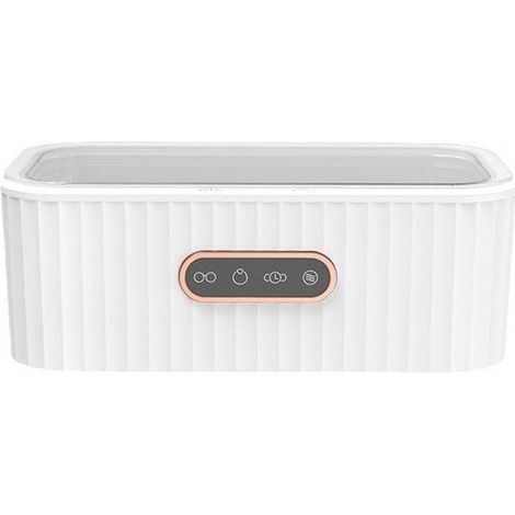 Nettoyeur à ultrasons domestique portable, pour bijoux, brosses à maquillage et lunettes, appareil de nettoyage compact pour petits objets du quotidien