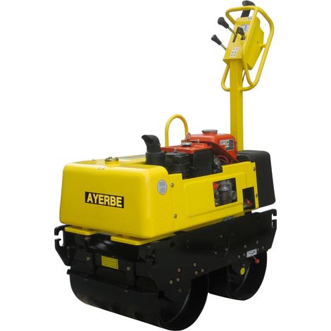 Rouleau vibrant 650mm – Moteur Kubota 6,5 CV – Force de frappe élevée – Vitesse d'avancement 3,6 km/h – Ayerbe