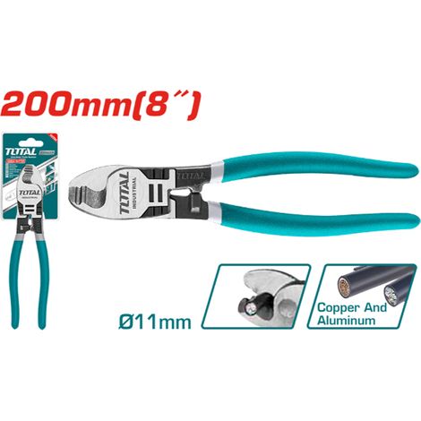 PINZA TRONCHESE CESOIA TAGLIA CAVI TAGLIACAVI FILI ELETTRICISTA 200mm TOTAL