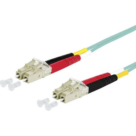 Metz Connect 151J1JOJO10E fibre optique FO Câble de raccordement [2x LC mâle - 2x LC mâle] 50/125 µ Multimode OM3 1.00 (1/2)