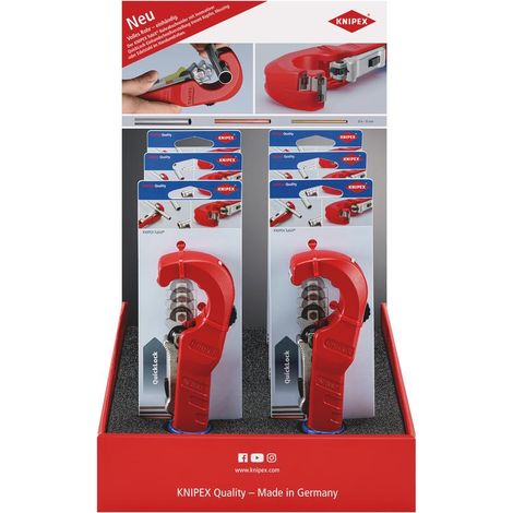 Draper 25001 KNIPEX 00 18 01 V38 Counter Display 6 parts, 200mm