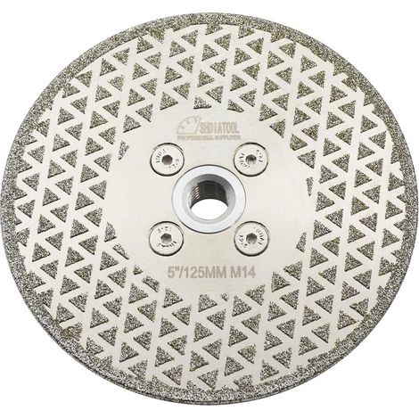 SHDIATOOL Diamond Disc 125 mm Electroplated Saw Blade for Stone (1/5)