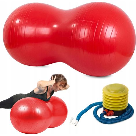 PELOTA DE GIMNASIA FRIJOL + P ROJA (30) GABB (1/5)