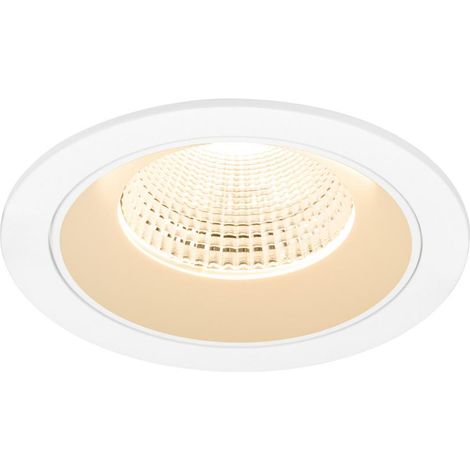 Encastré downlight NUMINOS® L intérieur 2700 K 55° IP20 rond blanc - SLV - 1009772