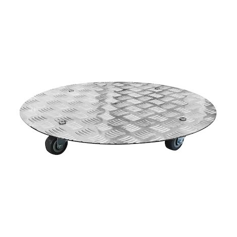 Topflappen - Aluminium - auf Rollen - Durchmesser 40 cm JANY FRANCE