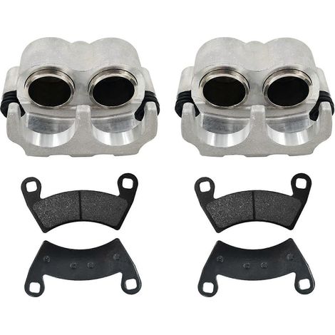 Paar Vorderbremssättel mit Bremsbelägen für Polaris Ranger XP 900 und Ranger XP 1000 Motorräder, Teilenummern 1911283 und 1911284 (1/5)