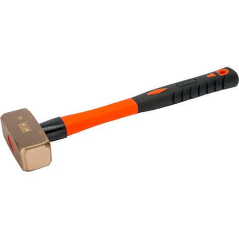 Bahco Fäustel mit Kupferberyllium-Kopf und Fiberglas-Griff, funkenfrei, 3 kg