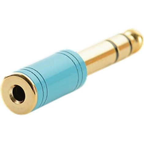 1 adaptateur audio 6,35mm vers 3,5mm, jack stéréo mâle vers femelle, cuivre pur, pour smartphones, casques et équipements audio professionnels (1/5)