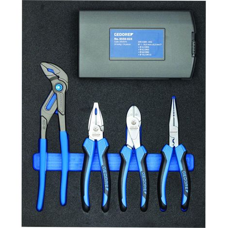 TS CT2-142 Set di pinze in modulo 2/4 Check-Tool