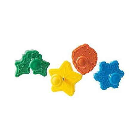 SILIKOMART TAGLIAPASTA MINI BISCOTTI COOKIE CUTTER JINGLE BELLS ACC 104
