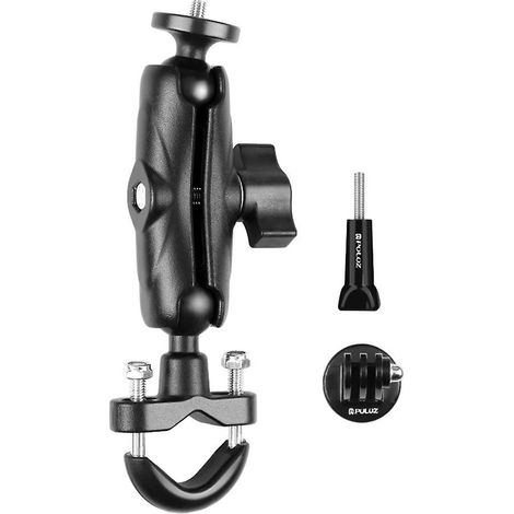 PULUZ PU701B Motorrad-/Fahrradlenkerhalterung für Kamera, 1/4-Zoll-Schraube