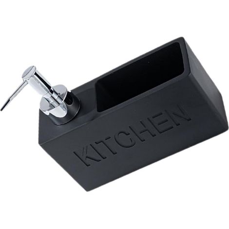 Distributeur de savon multifonctionnel avec porte-éponge-AquaForge (1/5)