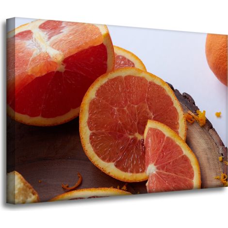 Leinwanddruck Küche Rot Orange 70x50