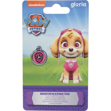 Plaque d'identification pour collier The Paw Patrol Skye Taille S
