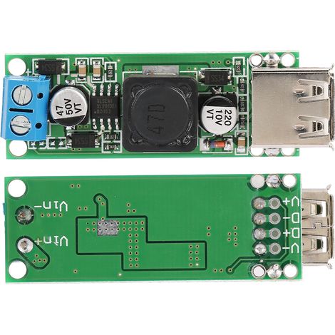 DC-DC 12V/24V zu USB QC3.0 Schnellladeplatine (1/5)