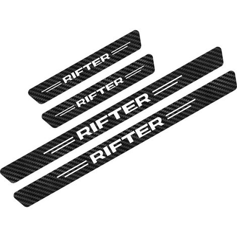 (Noir et rouge,pour Rifter) Pour Peugeot 308,307,208,5008,107,206,306,207,108,301,508,RCZ,Rifter 407,2008,3008 - Accessoires auto - Autocollants de seuil de porte (1/3)