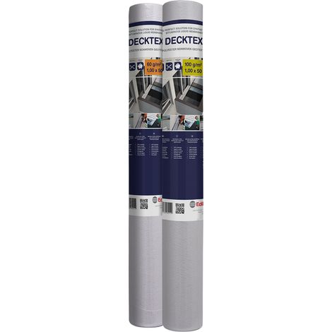 1RT TESSUTO NON TESSUTO PER IMPERMEABILIZZAZIONI 'DECK mt 1 x 50 - gr. 60/mq