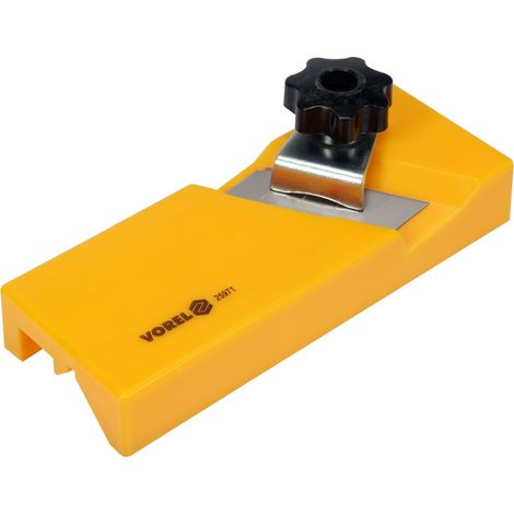 Hobel für Gipskartonplatten mit zwei Führungskanälen (1/5)