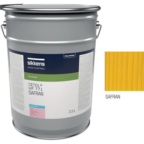 Saturatore per legno SIKKENS WF771 - 2,5 litri Zafferano