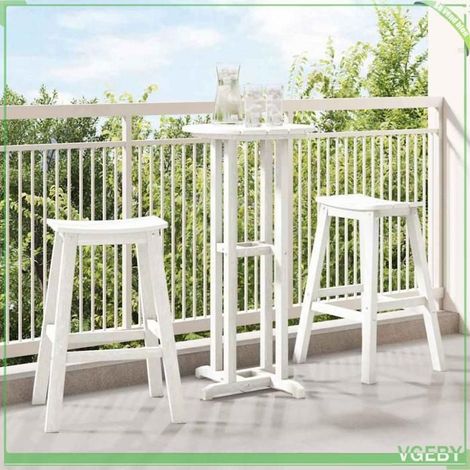 Ensemble de bar de jardin - FAF7291712452376 - Blanc - HDPE - Résistant aux intempéries (1/5)