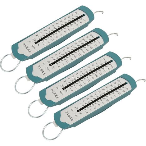 Stück Federdynamometer, professionelle, hochpräzise, tragbare Stabfederwaage für Schüler, Physikexperimente, Unterricht, Demonstrationen, 1 N (1/5)