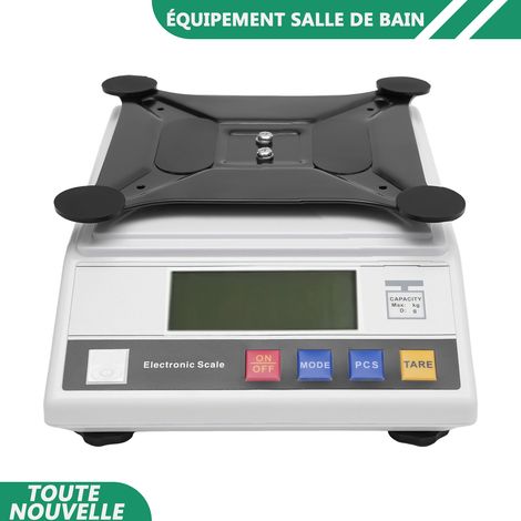 0.1g/0.00022 lbs Écale d'équilibre électronique industrielle de haute précision d'écran LCD de laboratoire (1/5)