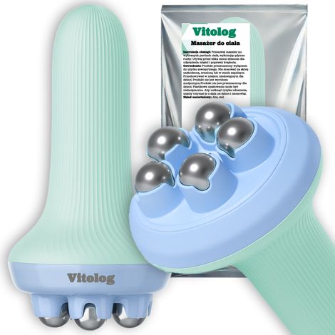 Masajeador anticelulítico BC para masaje corporal: rodillo para piernas, muslos, glúteos y abdomen. (1/5)