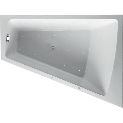 Duravit Paiova Whirlpool, Einbauversion, 1 Rückenschräge rechts, (1/5)