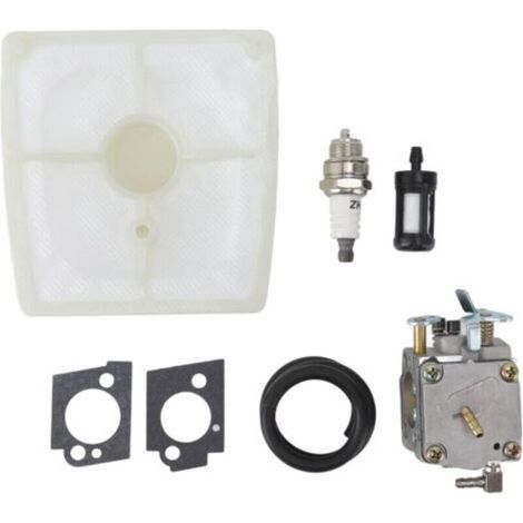 Kit de Carburetor pour Tronçonneuse Compatible avec STIHL 041 041AV 041 Farm Boss Filtre à Carburant Bougies -