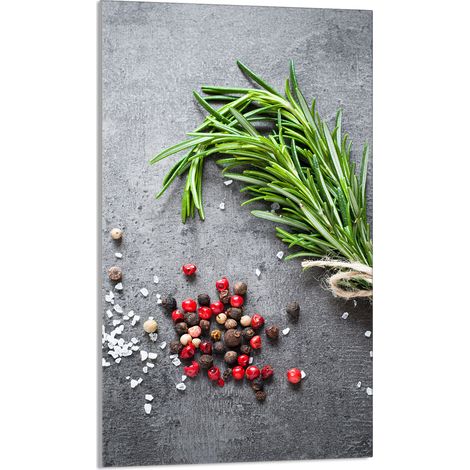 PLANCHE À DÉCOUPER EN VERRE 30x52 Épices (1/5)