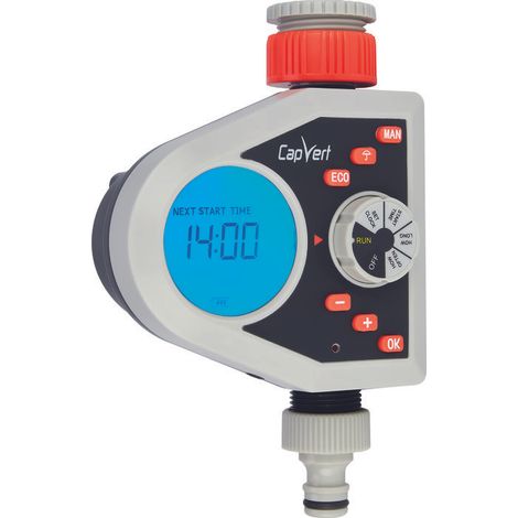 Programmateur D'arrosage électronique Aquasyncro écran Lcd 1 Sorite - Capvert (1/10)