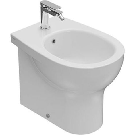 Bidet sur pied en céramique 52x36 cm Globo Grace GR012BI  Blanc - Céramique