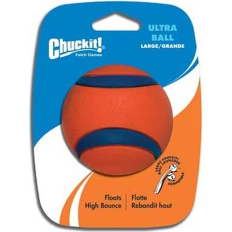 Chuck it Ultra Ball, Large/Grande, Arancione (Confezione da 2)